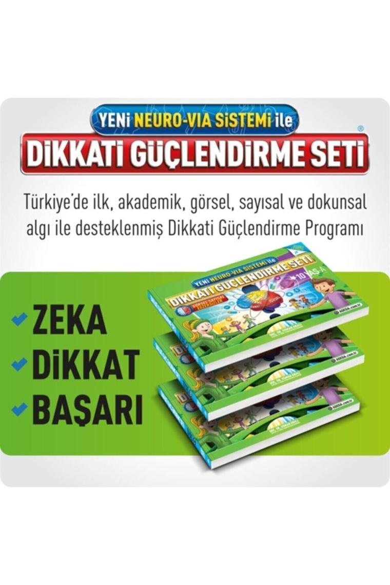Adeda Yayıncılık Dikkati Güçlendirme Seti (10 Yaş) - Osman Abalı