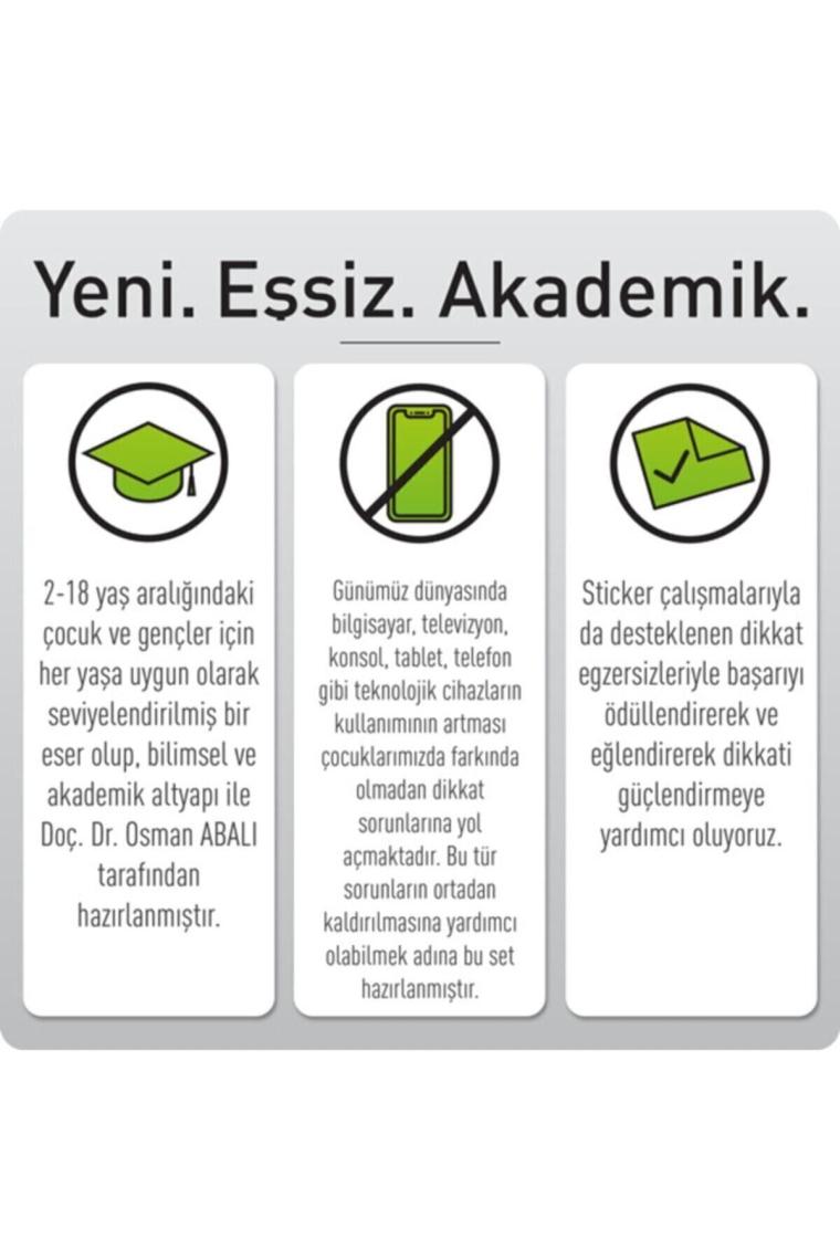Adeda Yayıncılık Dikkati Güçlendirme Seti (10 Yaş) - Osman Abalı