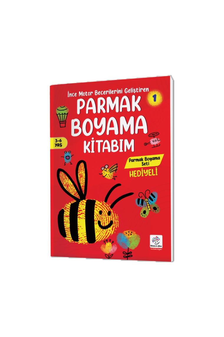 Parmak Boyama Kitabım Seti 3-6 Yaş