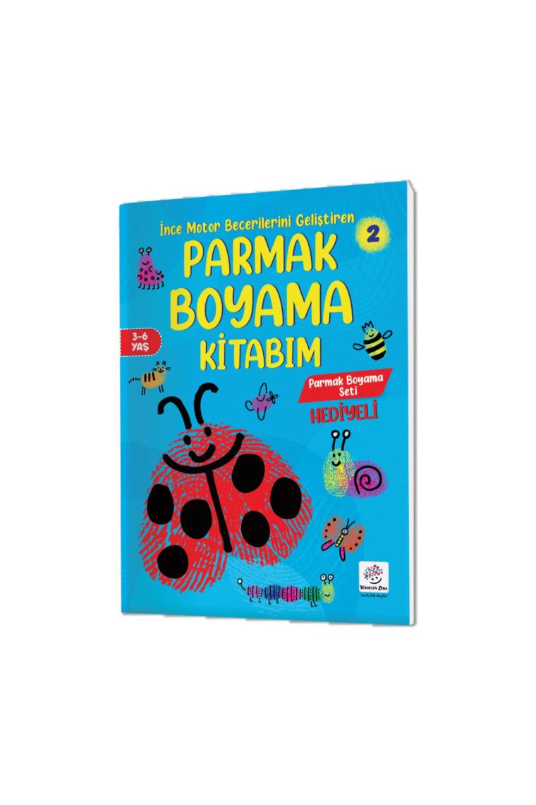 Parmak Boyama Kitabım Seti 3-6 Yaş