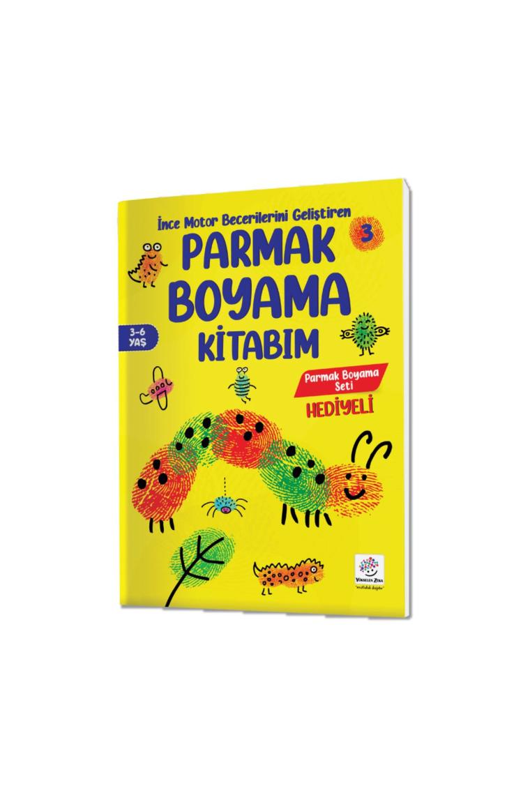 Parmak Boyama Kitabım Seti 3-6 Yaş
