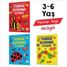 Parmak Boyama Kitabım Seti 3-6 Yaş