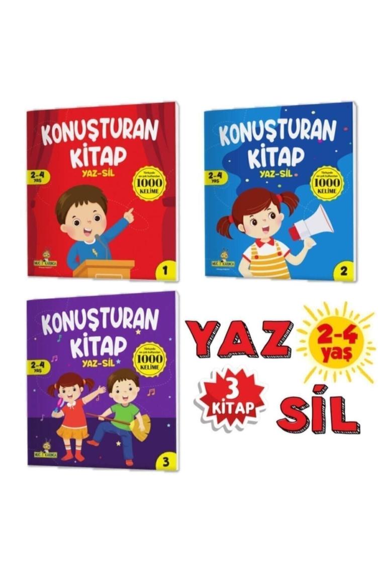 Yükselen Zeka Konuşturan Kitap Serisi Yaz-sil