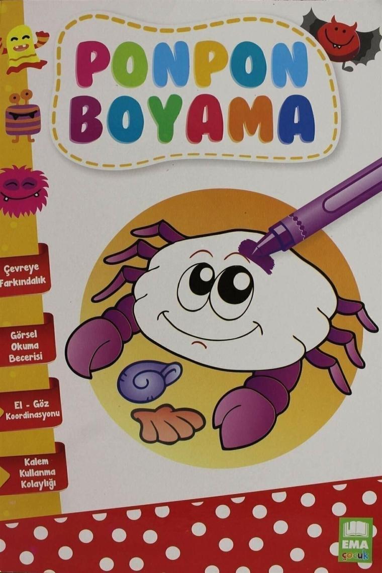 Ponpon Boyama Kalın 1-4