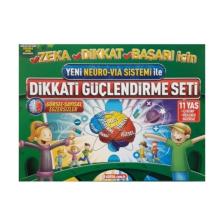 Dikkati Güçlendirme Seti 11 Yaş 3 Kitap Karton Kutu Set