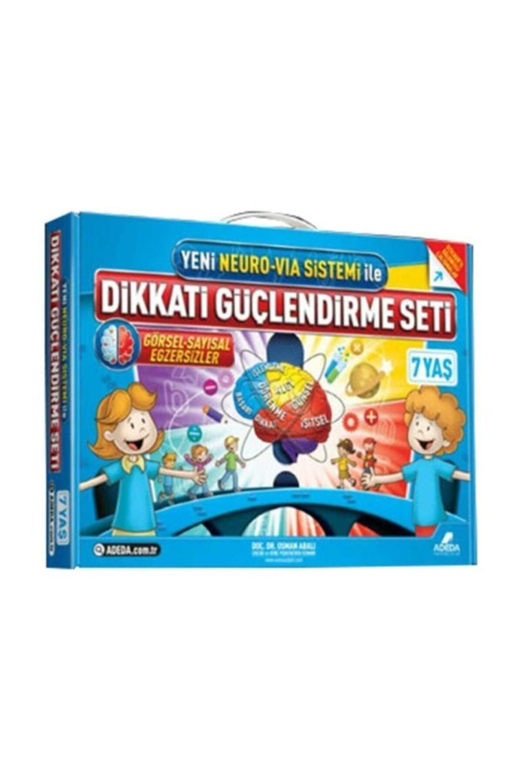 Adeda Yayıncılık Dikkati Güçlendirme Seti (7 Yaş) - Osman Abalı