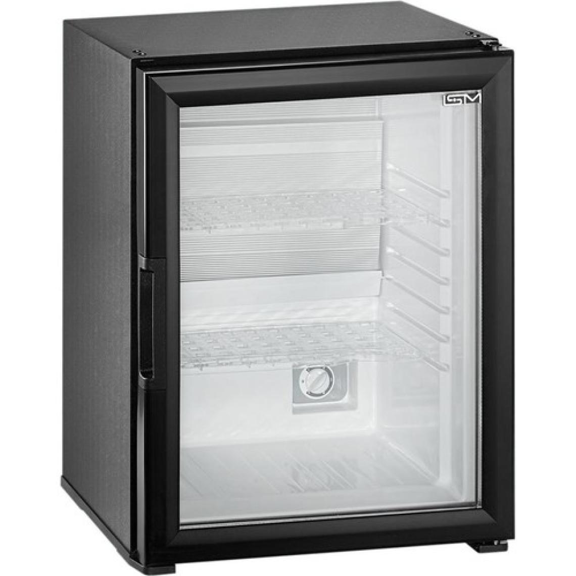 Ism Siyah Cam Kapılı Minibar Mini Buzdolabı Otel Tipi SM-40G