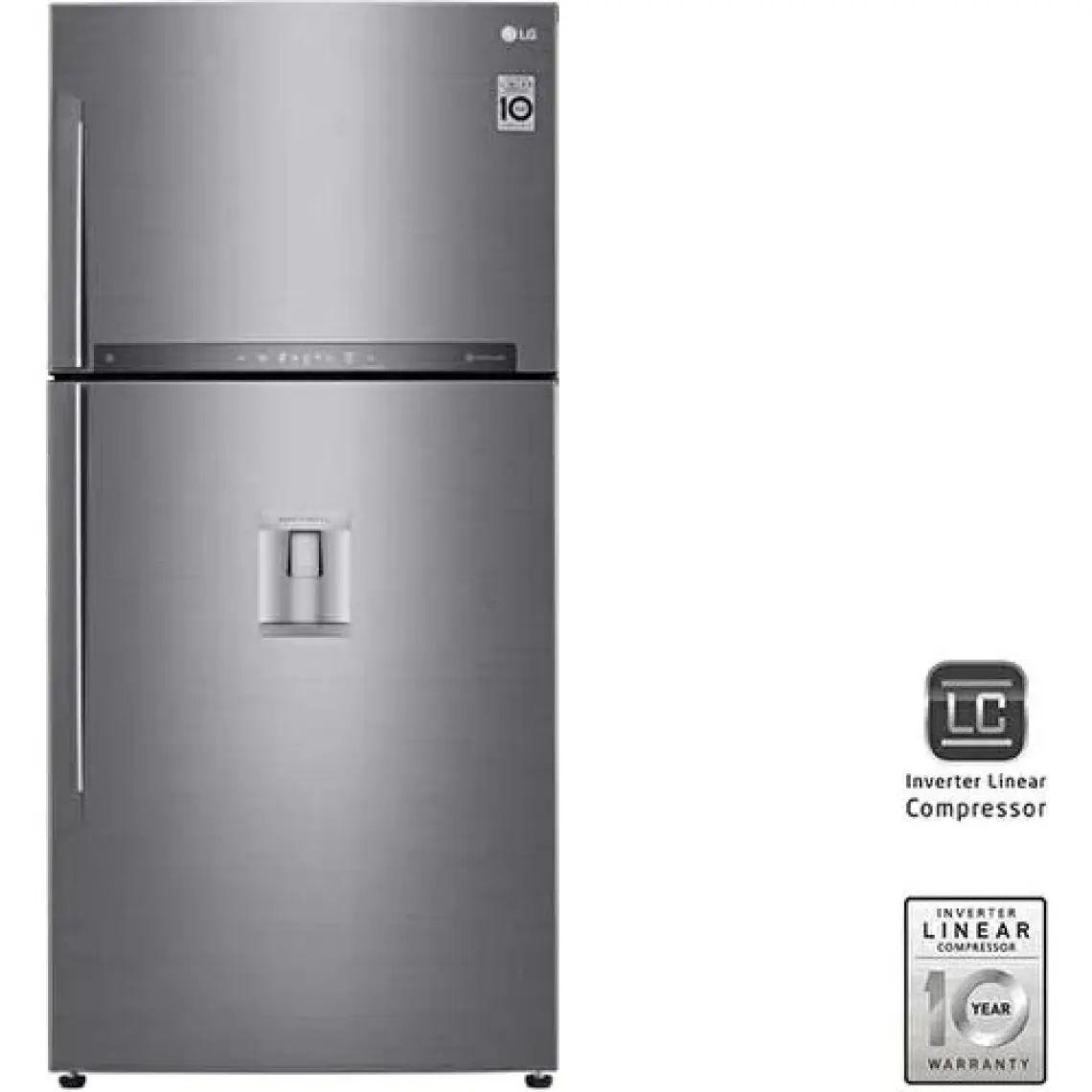 LG GR-F802HLHU 592 lt No-Frost Buzdolabı