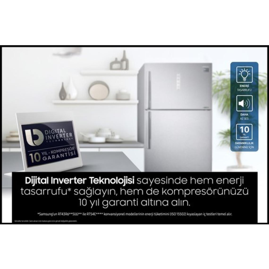 Samsung RT46K6000WW/TR No-Frost Buzdolabı