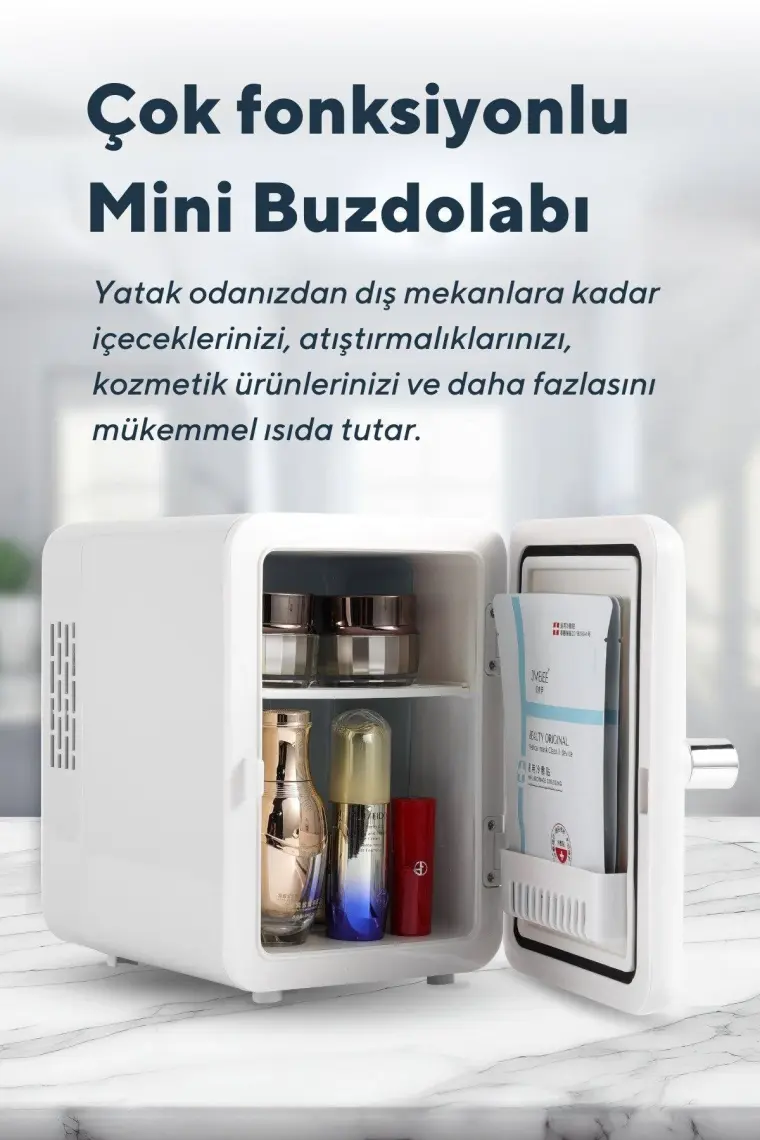 Kumtel 4L Beyaz Mini Buzdolabı HMFR-01