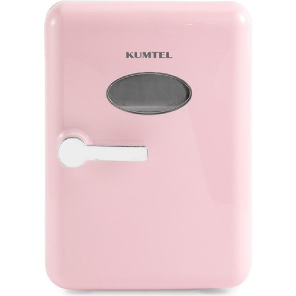 Kumtel Pembe Mini İçecek ve Kozmetik Buzdolabı