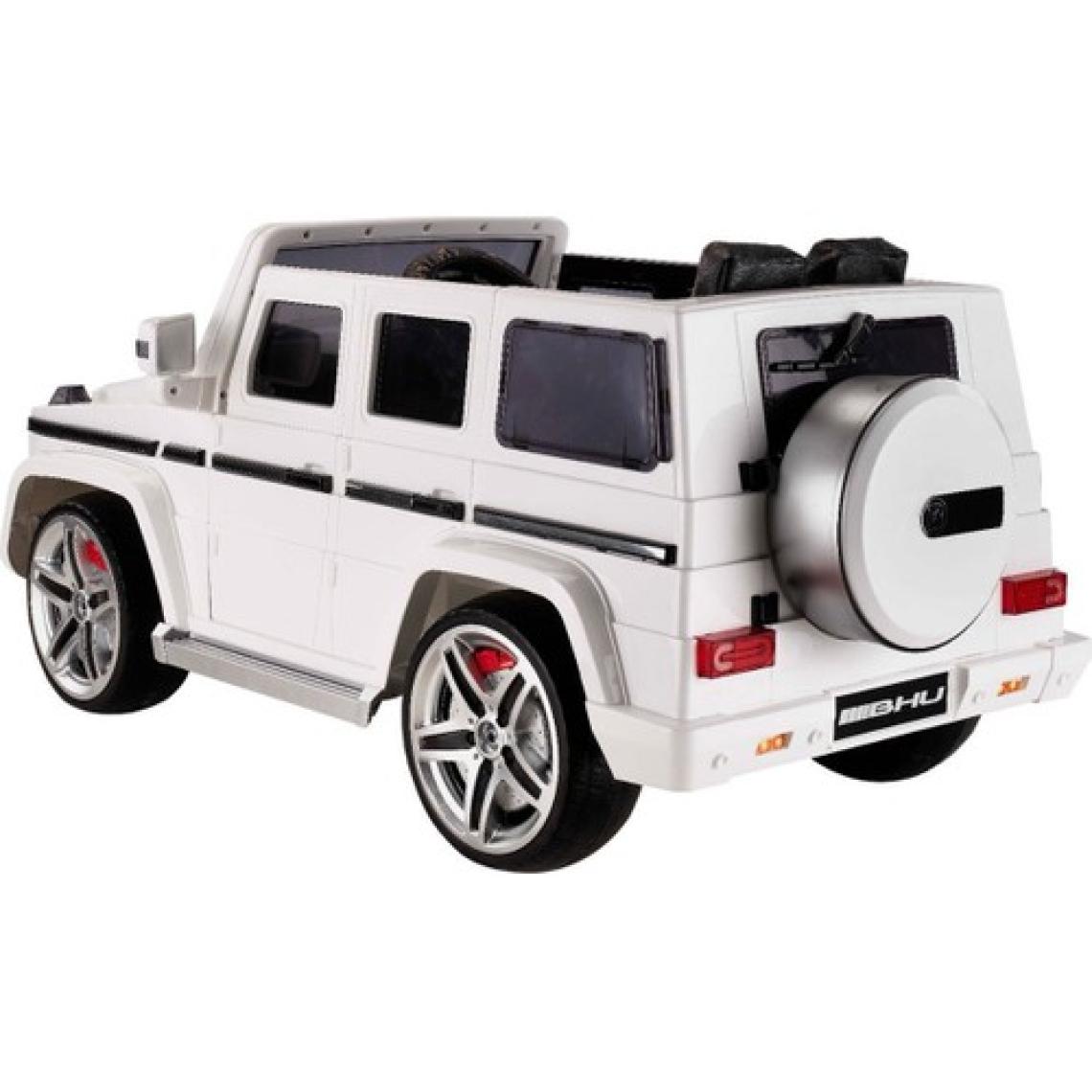 Baby Hope 439 Akülü Uzaktan Kumandalı Jeep Sedef Beyaz