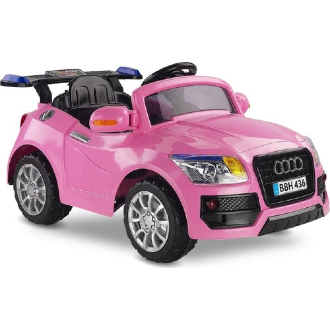 Babyhope 436 Audi E-Drive-5 Pembe 12 V Akülü Araba