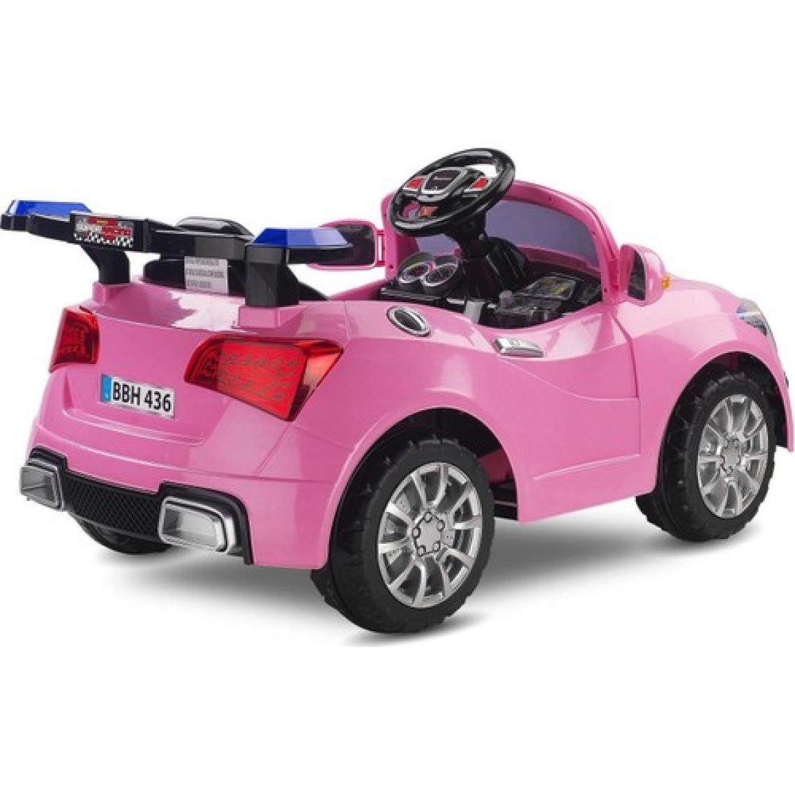 Babyhope 436 Audi E-Drive-5 Pembe 12 V Akülü Araba