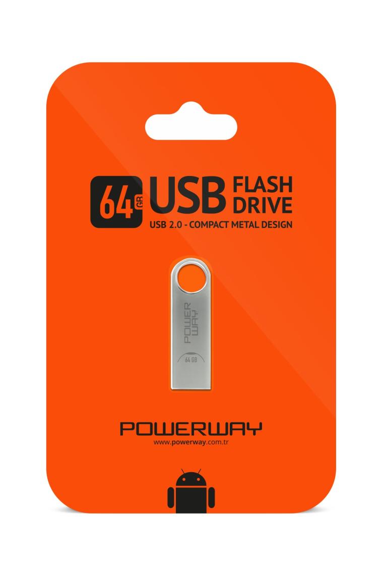 Powerway PW-64GB 64 GB Flash Bellek