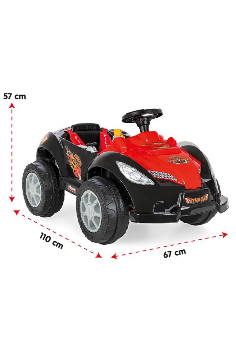 Pilsan Oyuncak Atmaca Akülü Araba 6 Volt Kumandalı