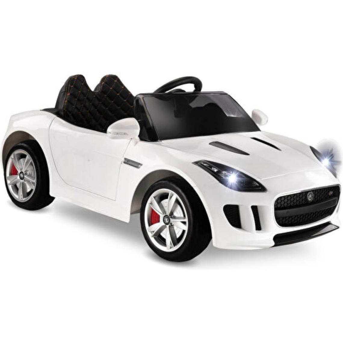Babyhope Cougar Akülü Araba 12V Beyaz