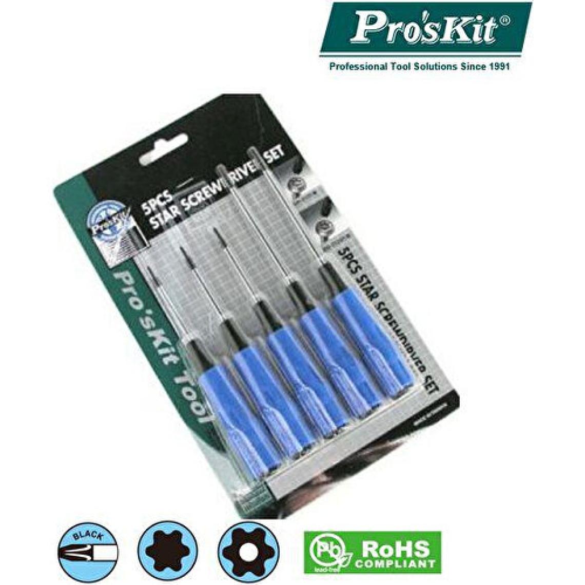 Proskıt 5 Parça Tornavida Seti Sw-2125H