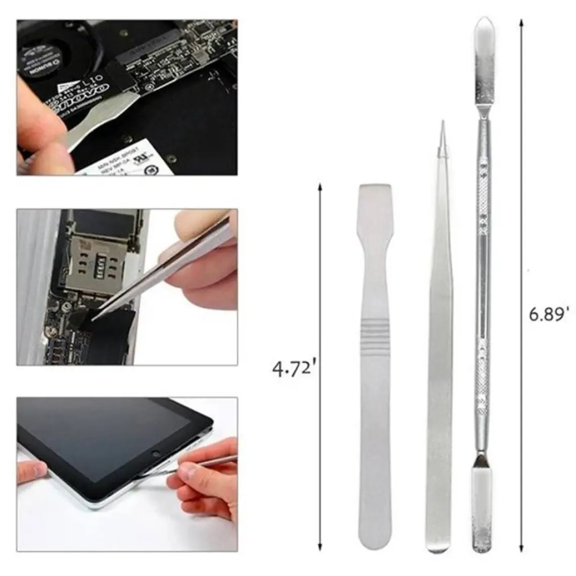 Kingsdun 14 Parça Kılıflı Macbook Pro Macbook Air Iphone Onarım Tamir Seti