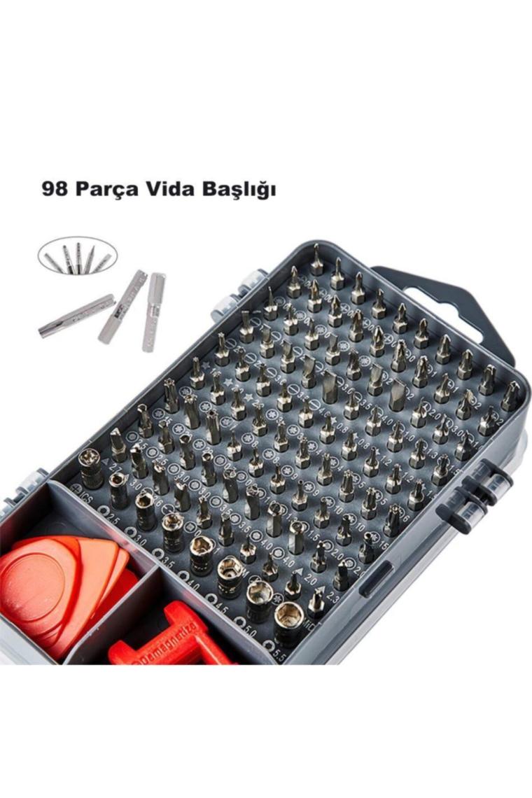 112 In 1 Hassas Coklu Tornavida Cep Telefonu Tamir Seti