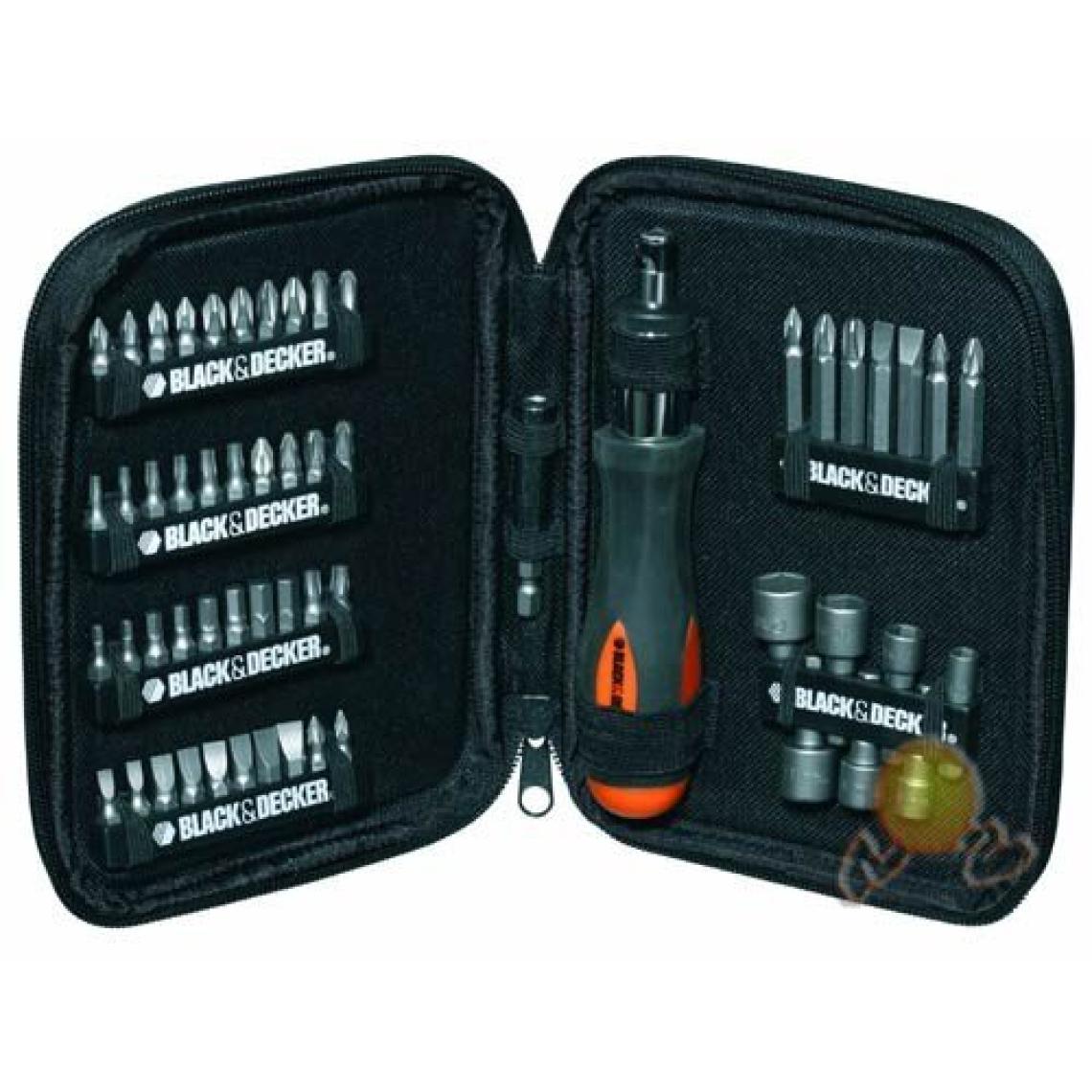 Black&Decker A-7104 56 Parça Cırcırlı Tornavida