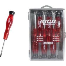 Rico 6'lı Elektronikçi Torx Saatçi Torx Tornavida Seti 50MM