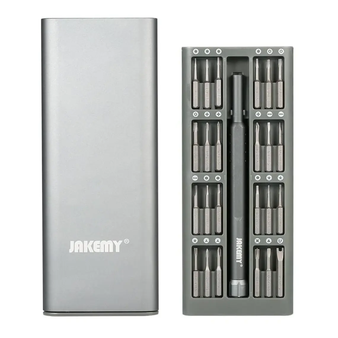 Jakemy Jm-8168 24 Parça Mıknatıslı Çok Amçalı Tornavida Seti