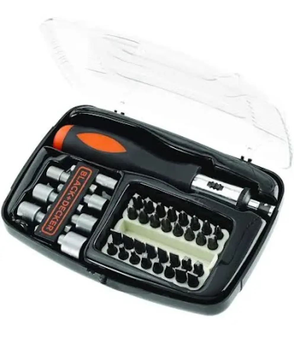 Black & Decker A7062 40 Parça Cırcırlı Tornavida Seti