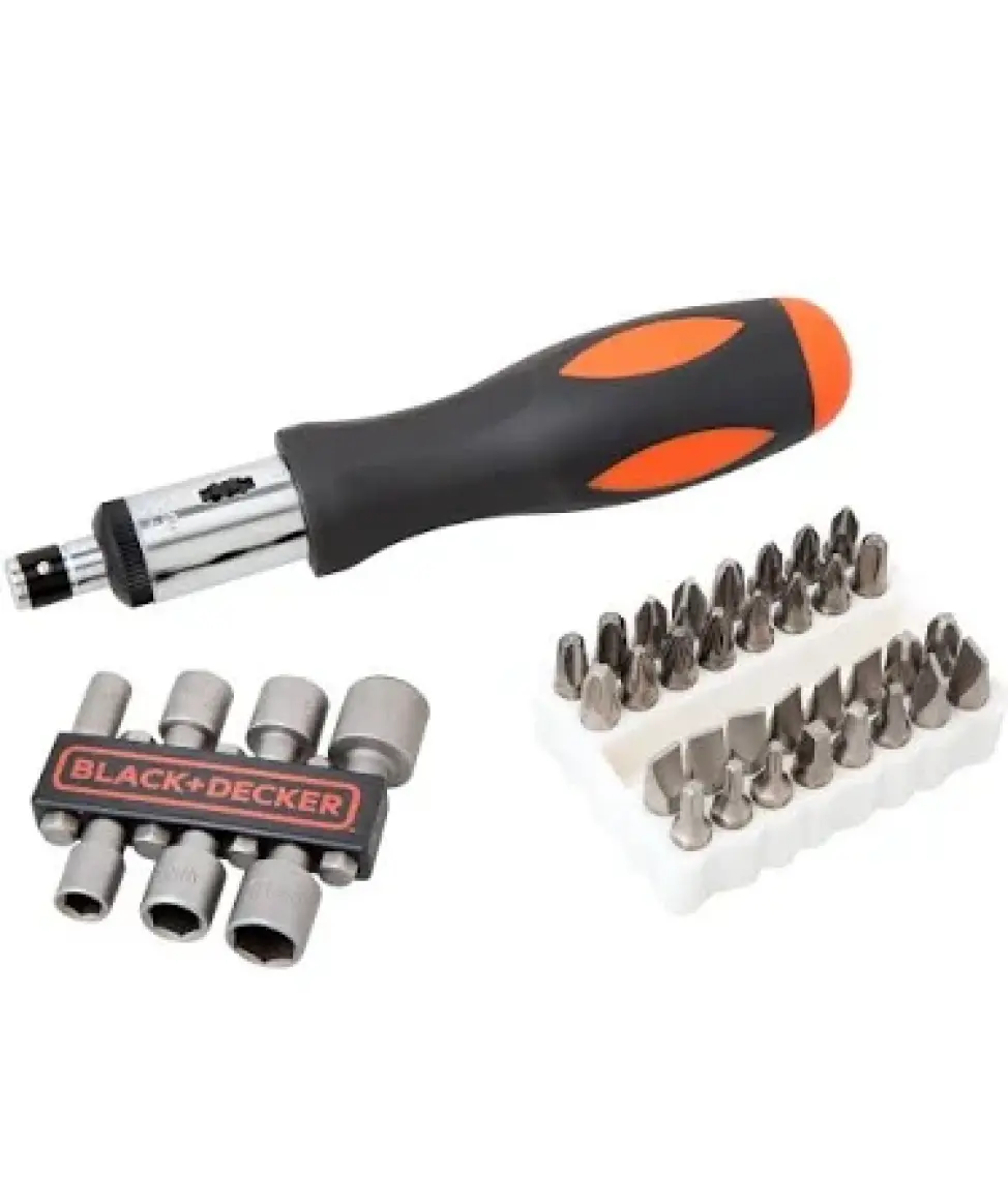 Black & Decker A7062 40 Parça Cırcırlı Tornavida Seti