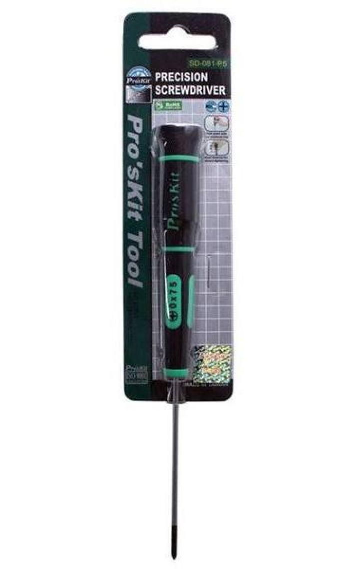 Proskit 1Pk 081-P5 Tornavida Elektronikçi Yıldız 0*75Mm