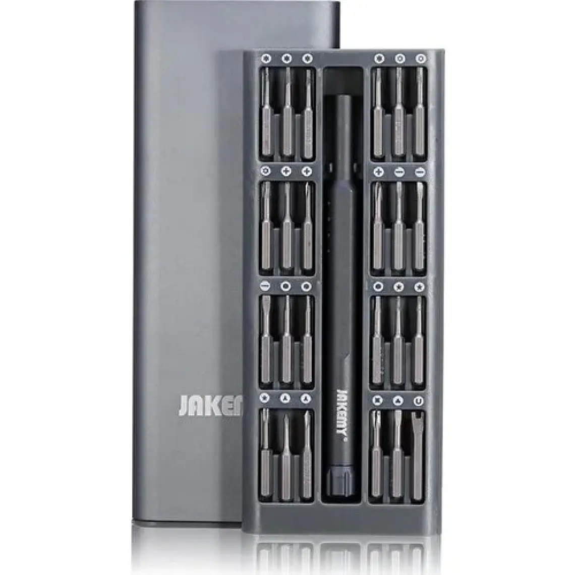 Jakemy Jm-8168 24 Parça Mıknatıslı Çok Amçalı Tornavida Seti