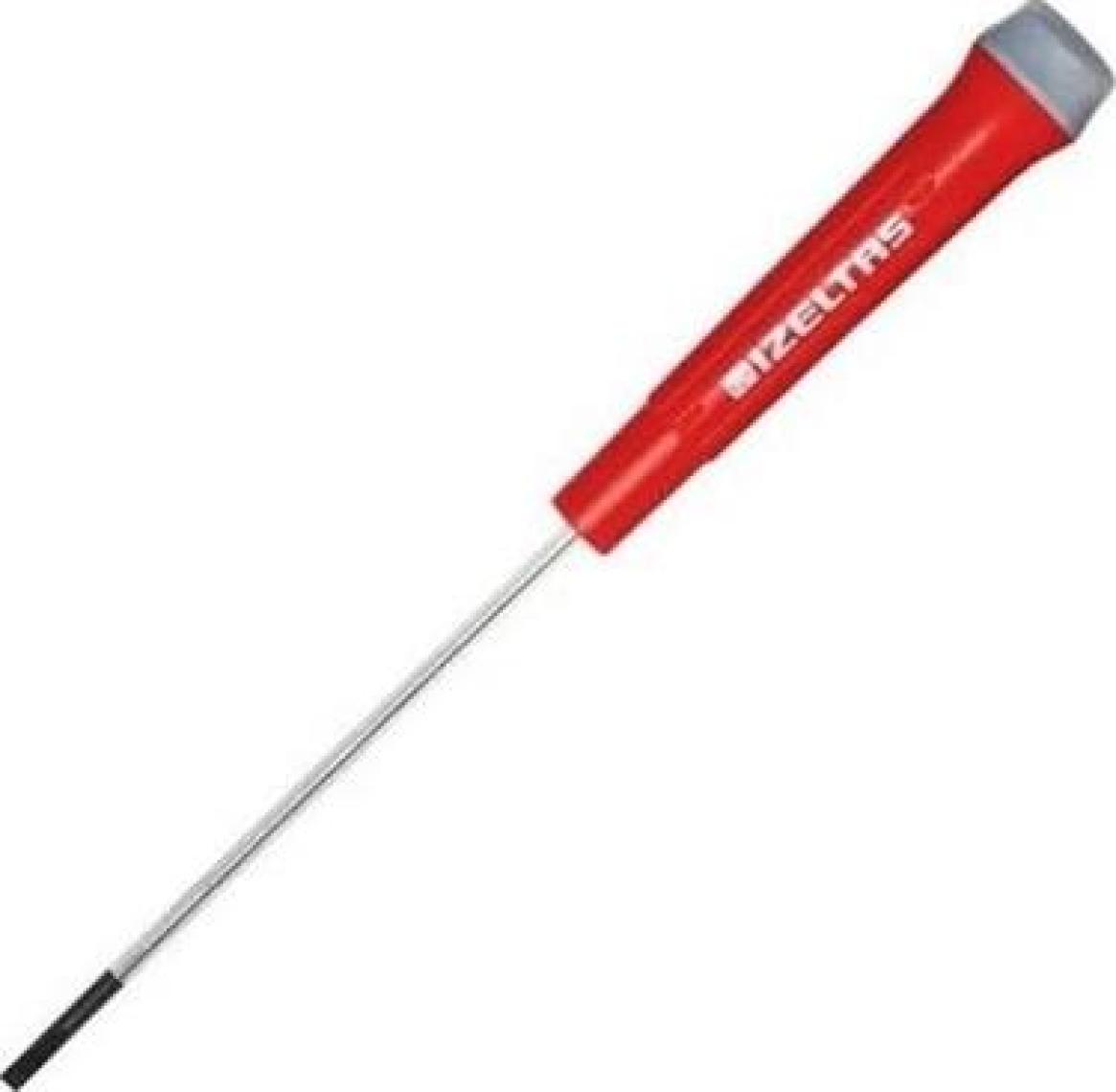 İzeltaş Düz Uçlu Tornavida Elektronikçi Tip Klemens  2,5X80