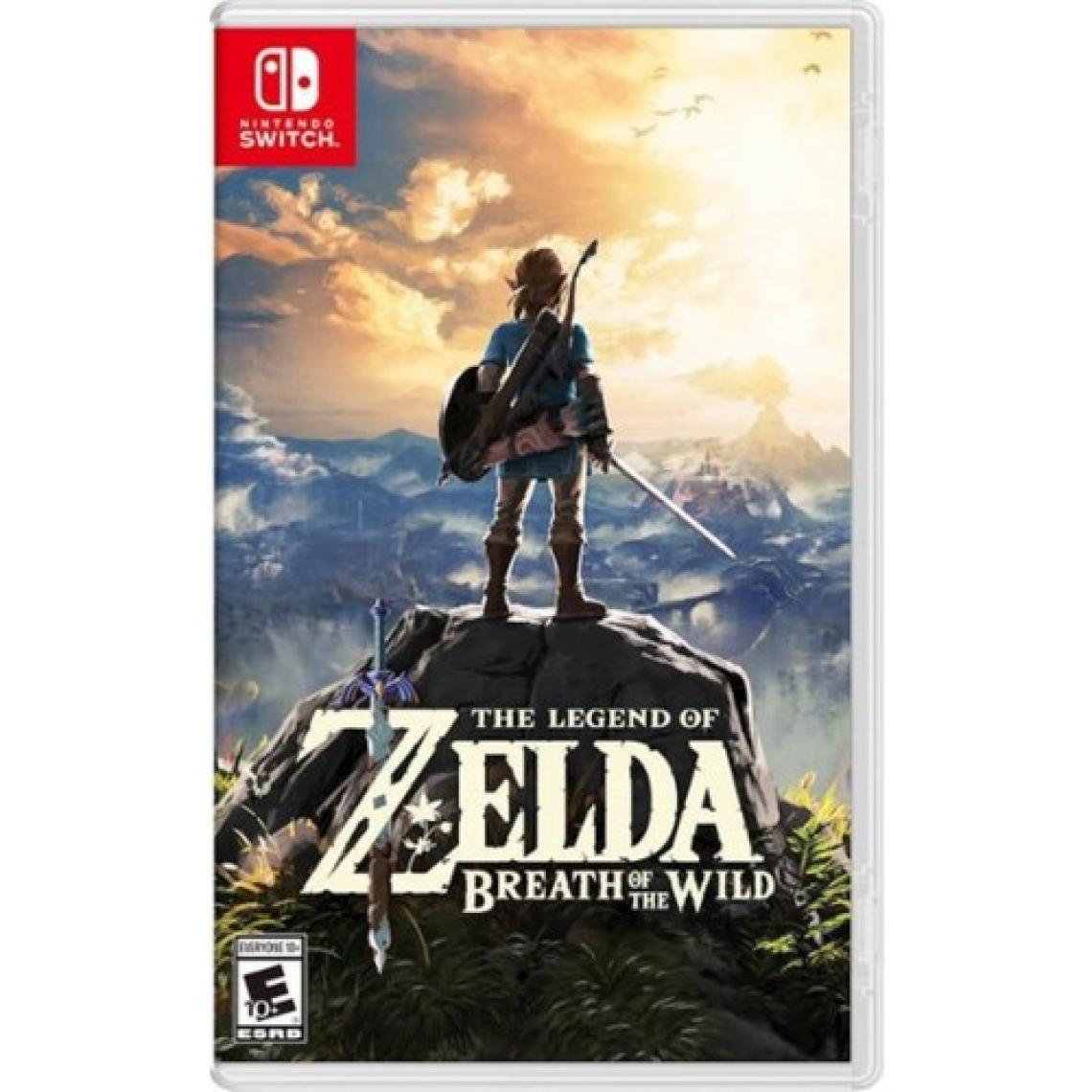 Nintendo Switch Mavi Kırmızı Joy - Con + The Legend Of Zelda Breath Of The Wild