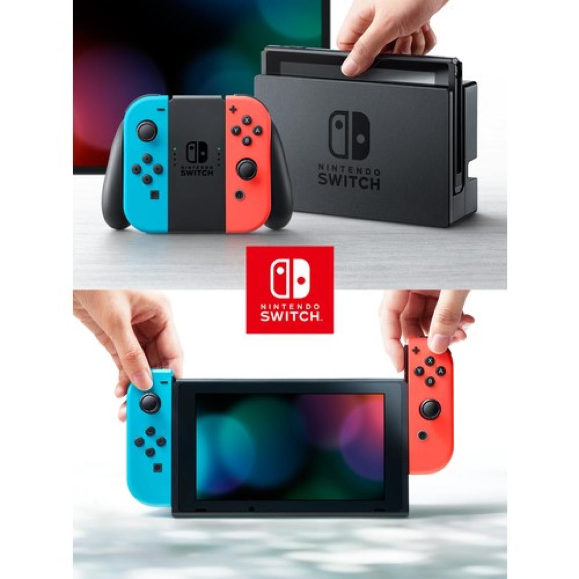 Nintendo Switch Konsol Neon Red Blue Distribütör Garantili