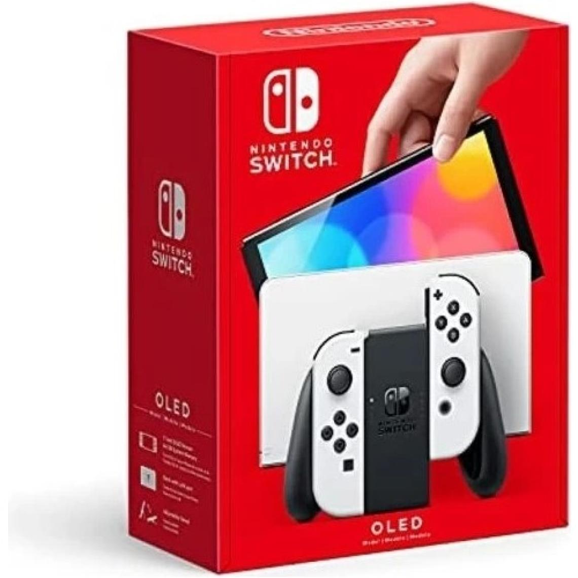 Nintendo Switch – OLED Model Joy-Con Beyaz Konsol Beyaz