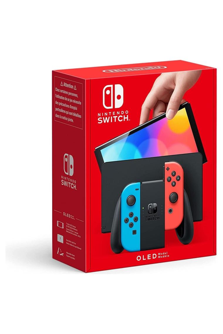 Nintendo Switch OLED Kırmızı-Mavi Oyun Konsolu