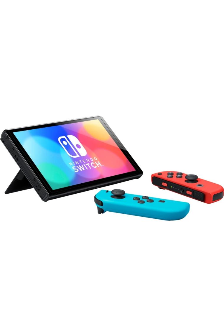 Nintendo Switch OLED Kırmızı-Mavi Oyun Konsolu