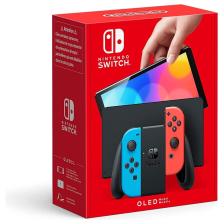 Nintendo Switch OLED Kırmızı-Mavi Oyun Konsolu