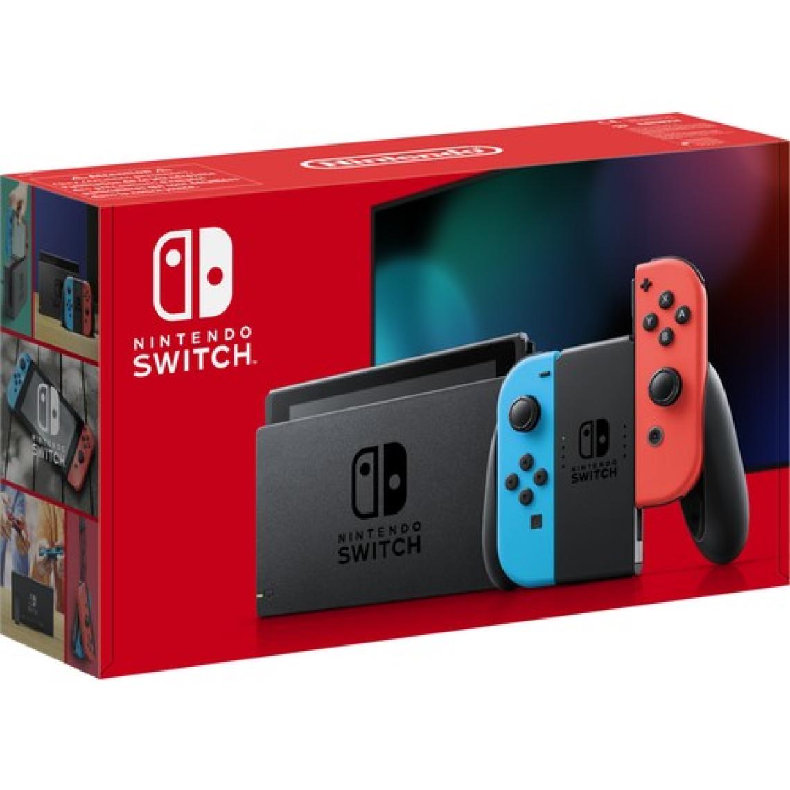 Nintendo Switch Konsol Neon Red Blue Distribütör Garantili