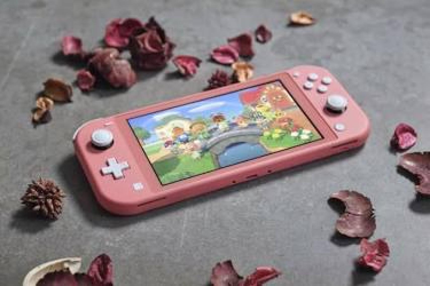 Nintendo Switch Lite Konsol Pembe - G