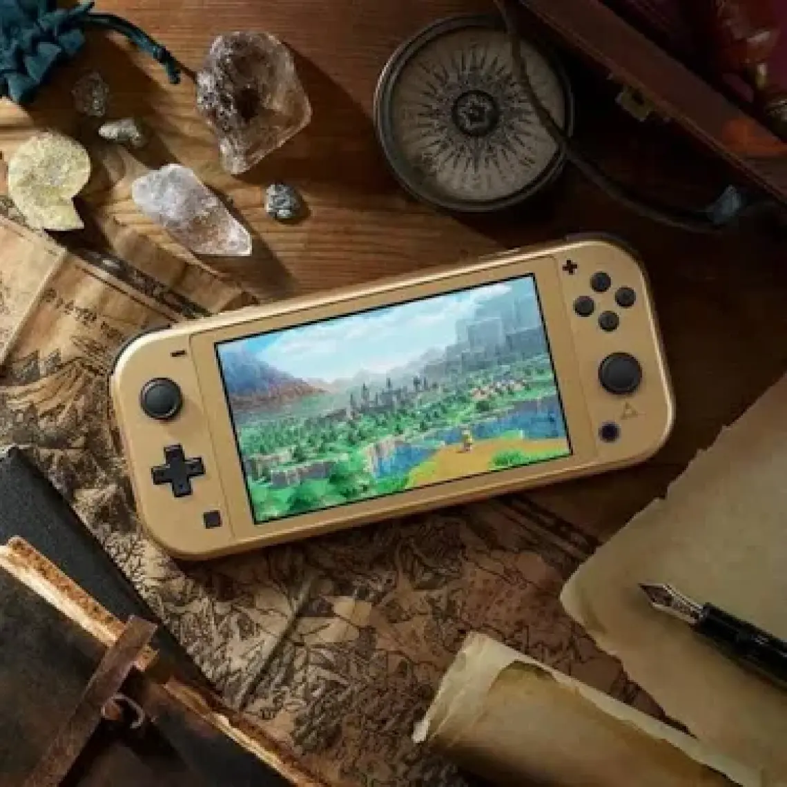 Nintendo Switch Lite Hyrule Edition Oyun Konsolu (Ithalatçı )