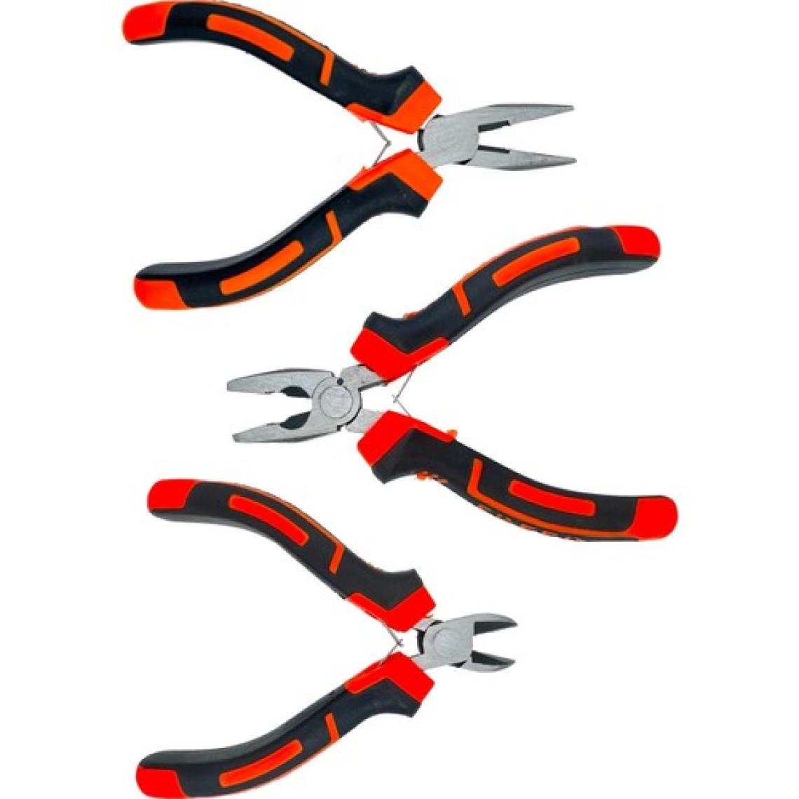 Proxtech  Yüksek Kalite Mini 3lü Kombine Pense Kargaburun Yankeski Mini Kombine Set