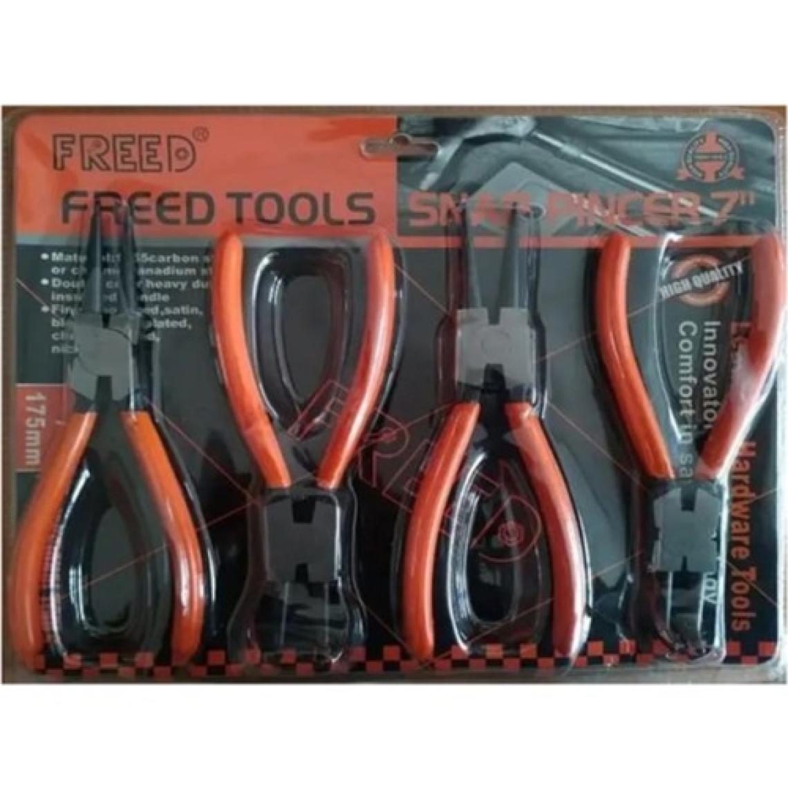 Freed 4'lü Sekman Pense Seti No:7 180MM