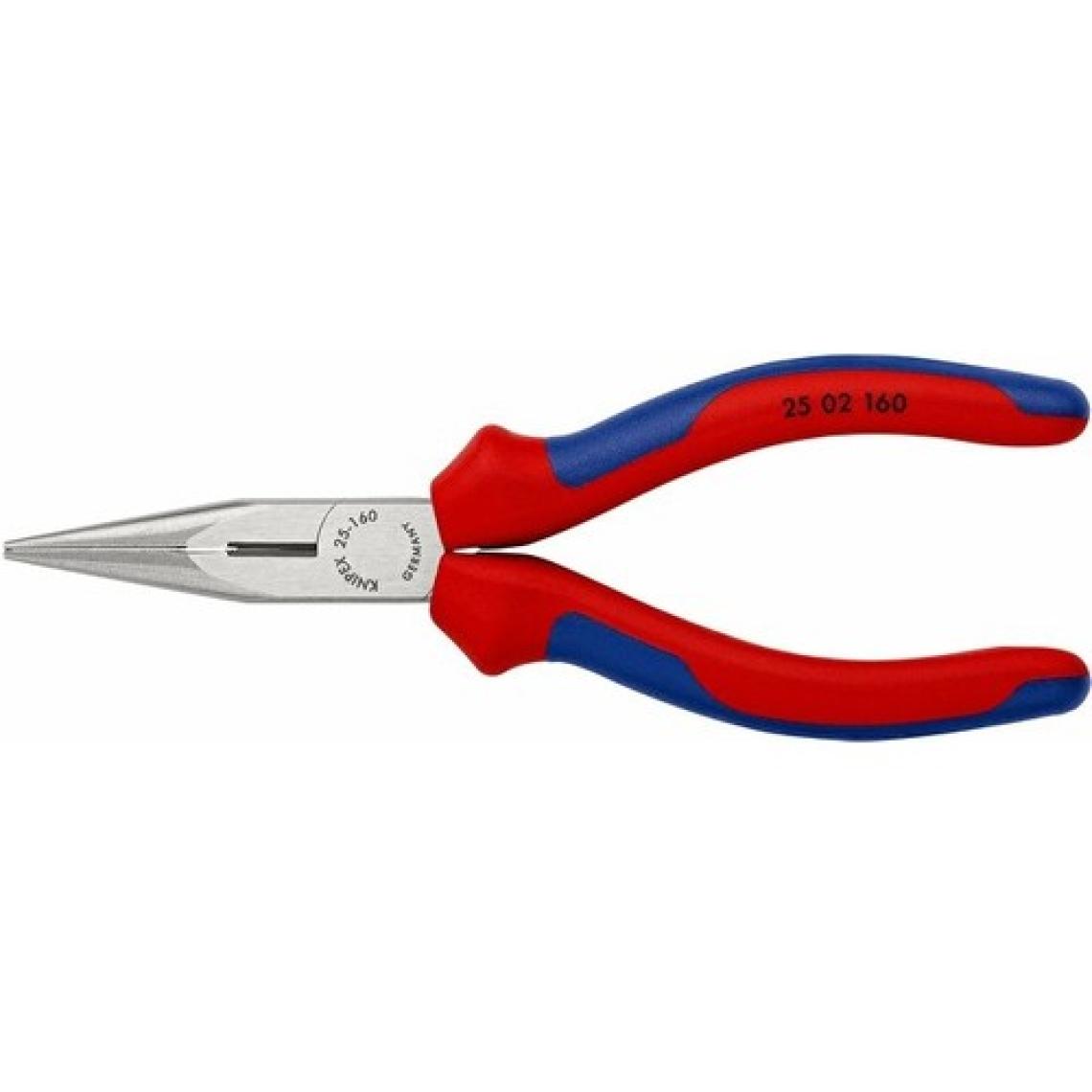 Knipex Pense 180 mm + Yan Keski 160 mm + Kargaburun 160 mm 3 Parça Set