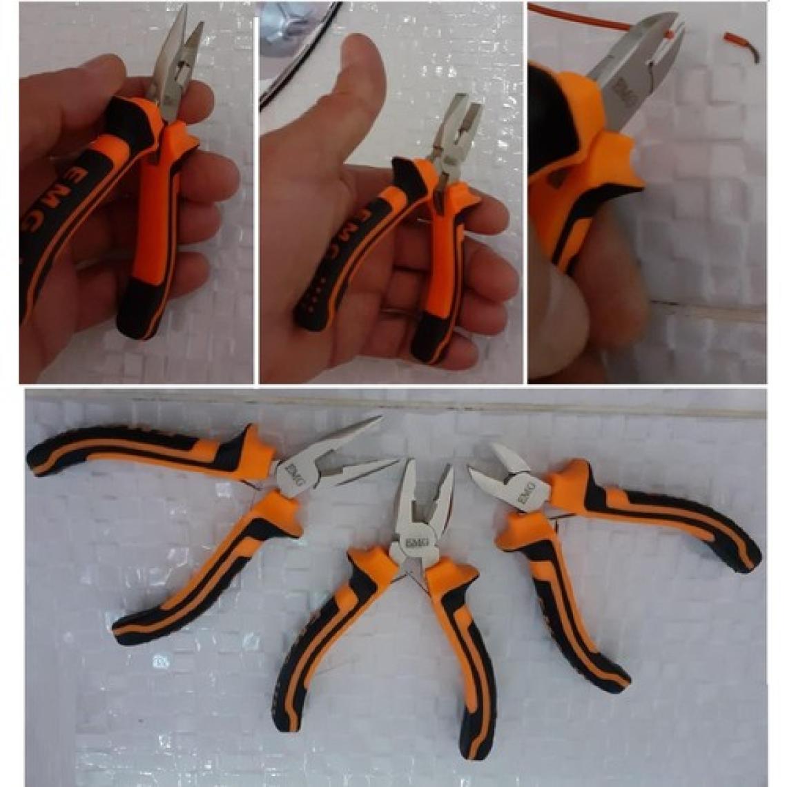 Neler Geldi Neler 5 Li Set Mini Pense Seti Yan Keski Kargaburun Düz ve Yıldız Tornavida Elektrikci Hobi Seti