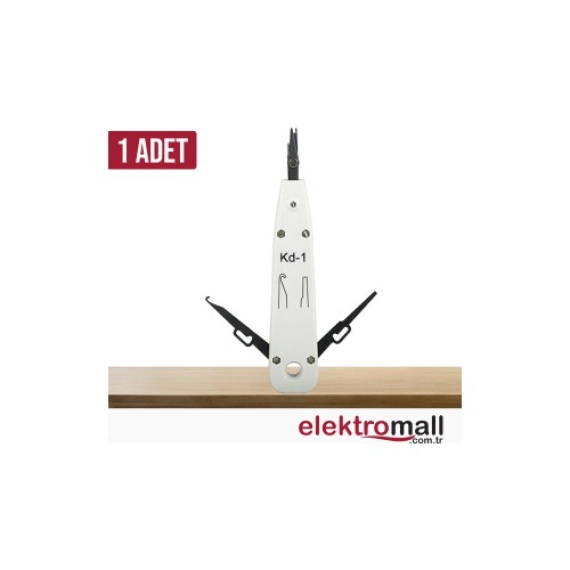 Elektromall Krone Bıçağı Kep Kep Rj 11 Rj 45 Telefon Pense Kd-1