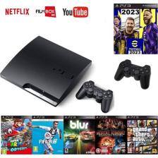 Sony Playstation 320GB + 2 Adet Sıfır Gamepad + 20 Adet Dövüş ve Yarış Oyunları  Pes 2023 Yüklü