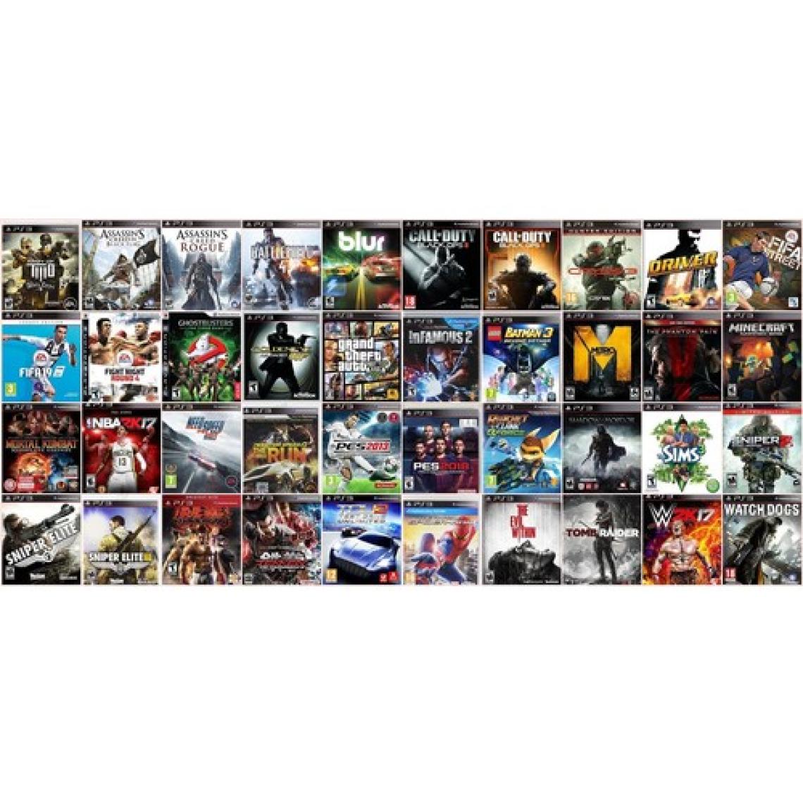 Sony Playstation 3 Slim 500 + 2 Oyun Kolu + 40 Oyun