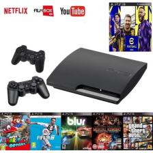 Sony 500GB Ps3 + 2 Adet Sıfır Gamepad + 100 Oyun Pes 23 Vb. Güncel Oyunlar