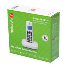Motorola T401+ Handsfree Dect Telsiz Telefon Beyaz